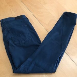 AG Adriano Goldschmied Teal Jeans